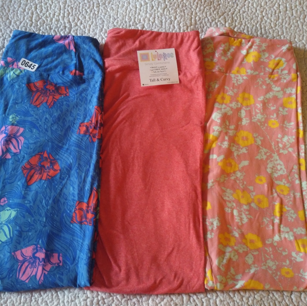 Bundle of LuLaRoe Leggings TC
